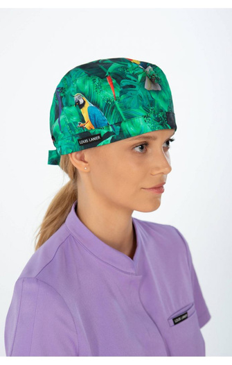 Parrot Jungle - dámský zdravotní čepiček