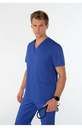 TULON - pánská zdravotní mikina - Sapphire blue