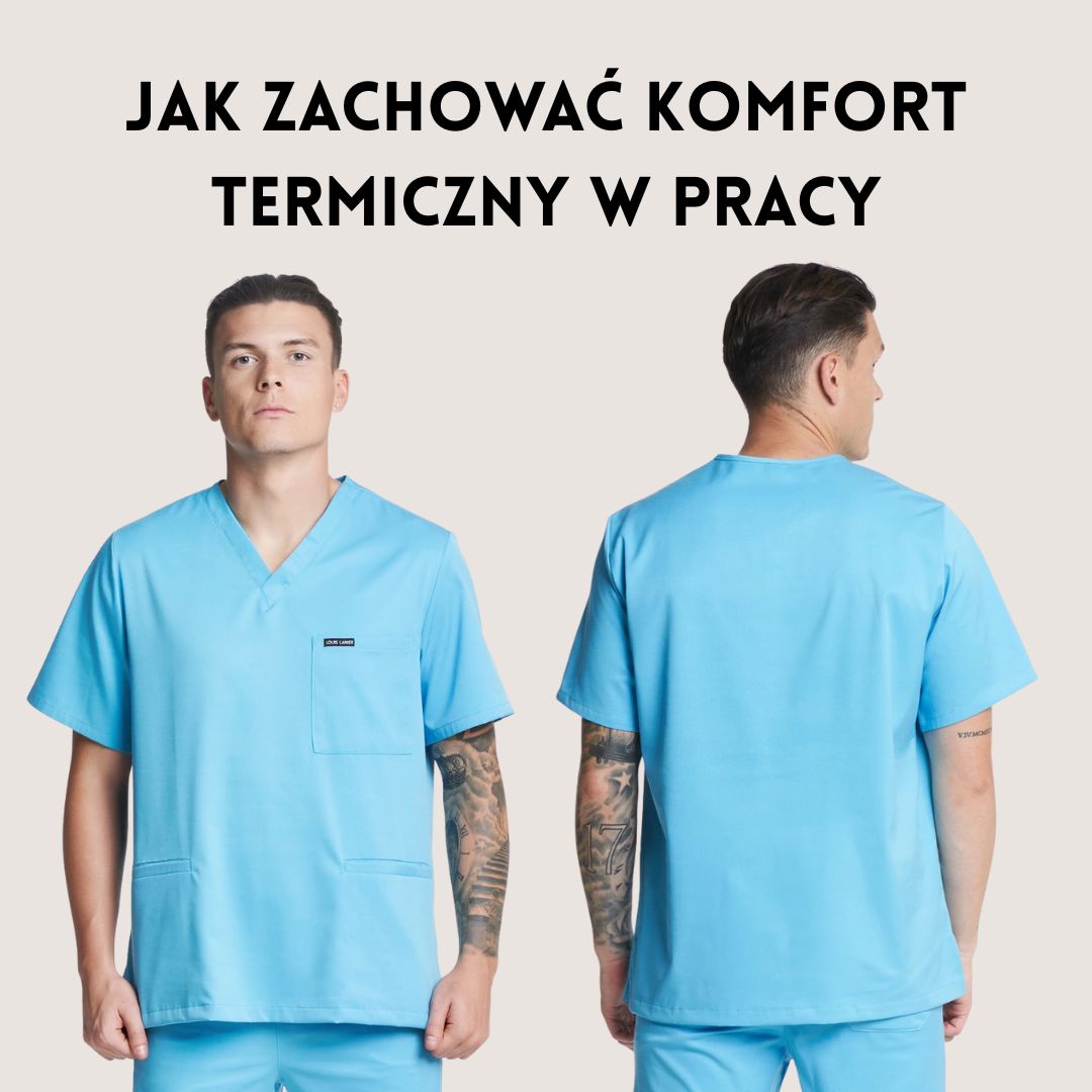 Odzież medyczna zimą – jak zachować komfort termiczny w pracy? 