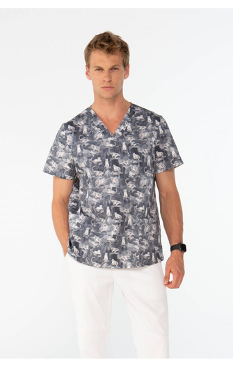 TULON - Snow leopard - Herrenkasack