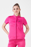 Damen-Medizinset Louis Lanier (Oberteil Rouen, Hose Clamart) Modern Fuchsia