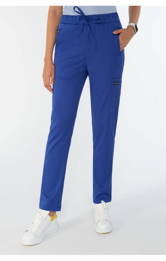 CLAMART - scrub pants - Sapphire blue