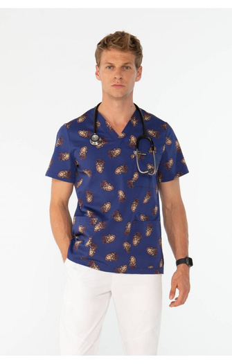 TULON - Lion heart - scrub top 