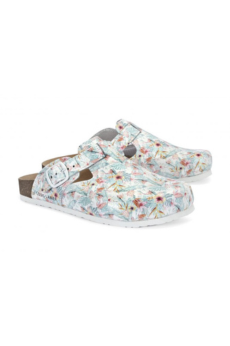 VIGO - medical clogs- Pastel garden