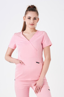 Louis Lanier Women’s Medical Set (Nantes Top, Arles Joggers) - 	Pastel Pink