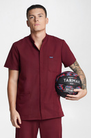 VITERBO - scrub top - Bordo