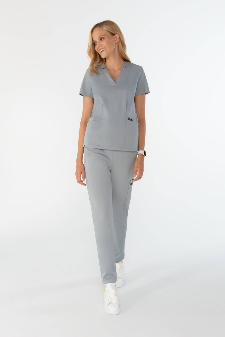 ARRAS - bluza medyczna damska - Midnight grey