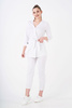 SIENA - bluza medyczna damska - Chalk white