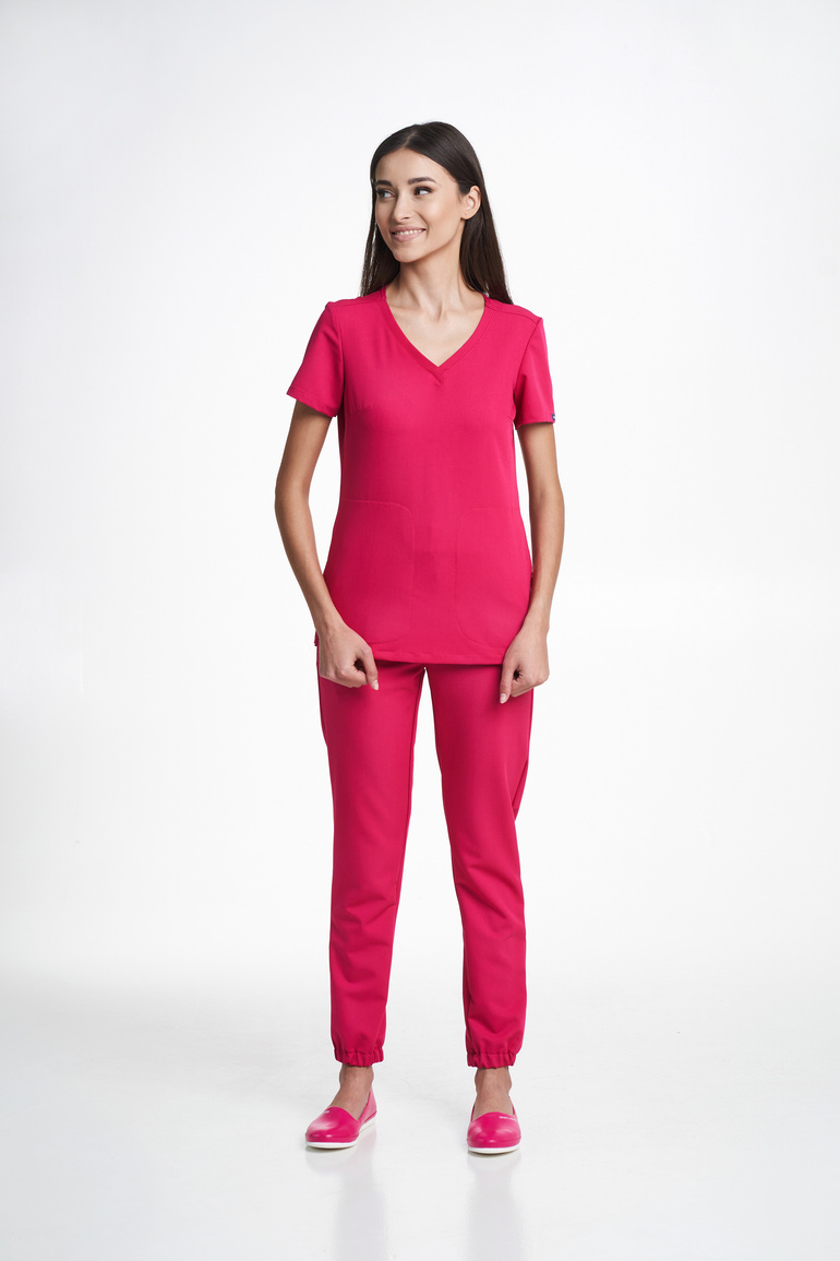 NARNI - Damenhose - Amarant