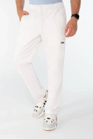 CENON - spodnie medyczne męskie - Chalk white