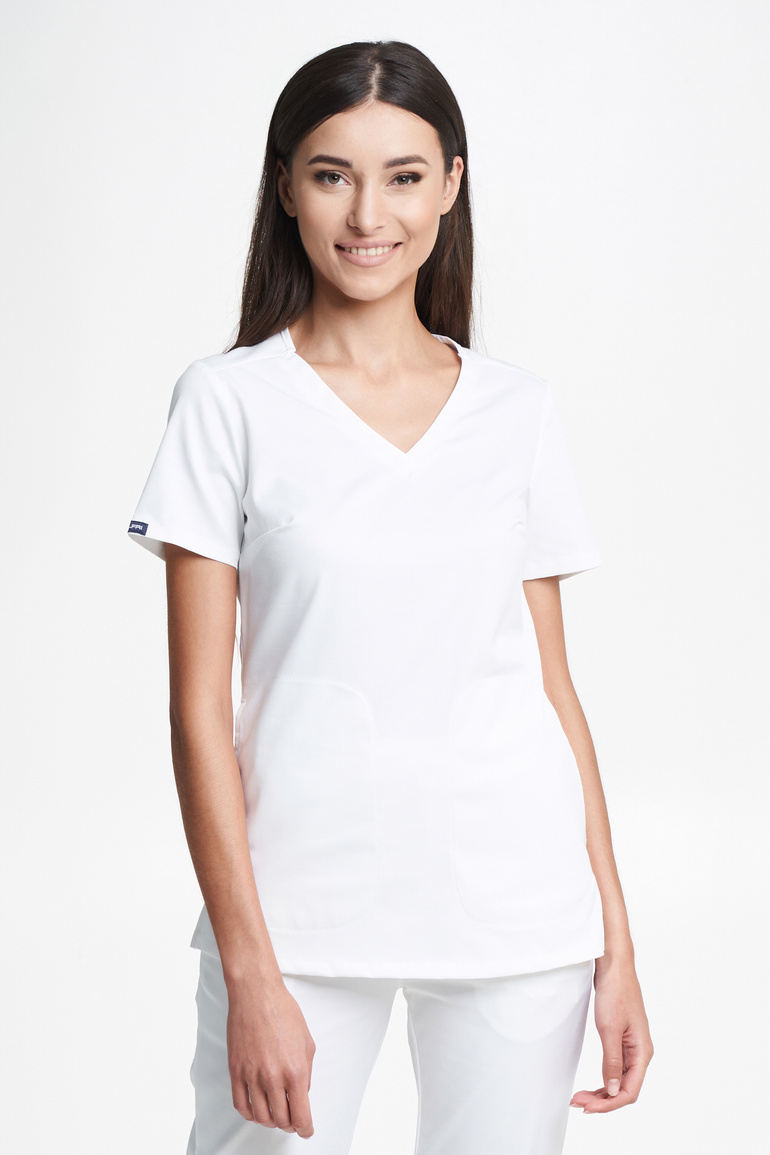 SORA - women's medical sweatshirt - Winter white