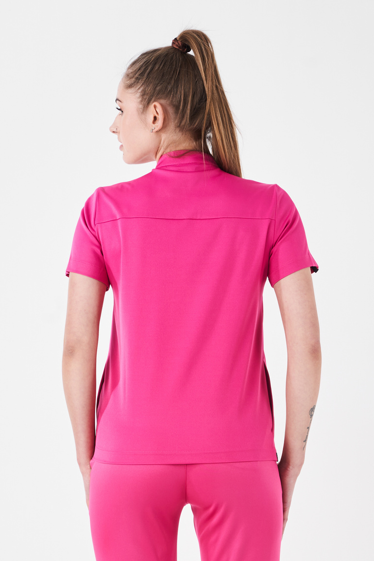 Women’s medical set Louis Lanier (Rouen top, Clamart pants) Modern Fuchsia