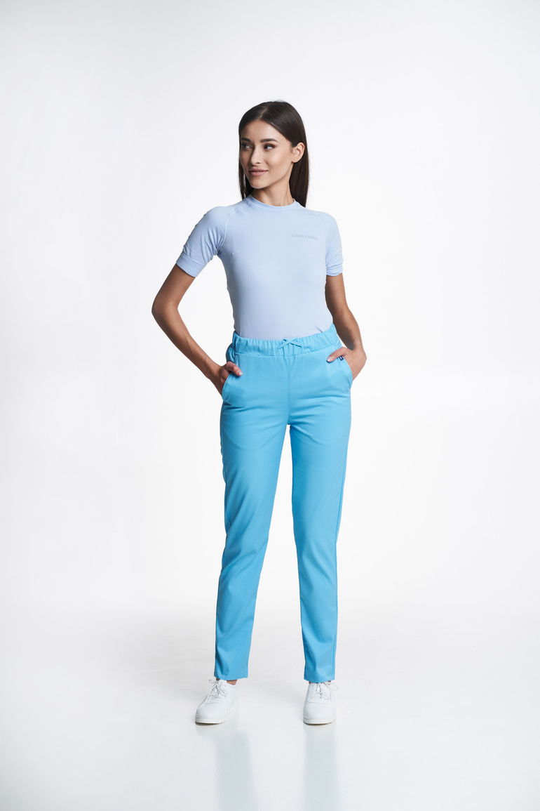 ALBA - Damenhose - Soft blue
