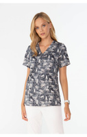 VANNES - Snow Leopard - scrub top