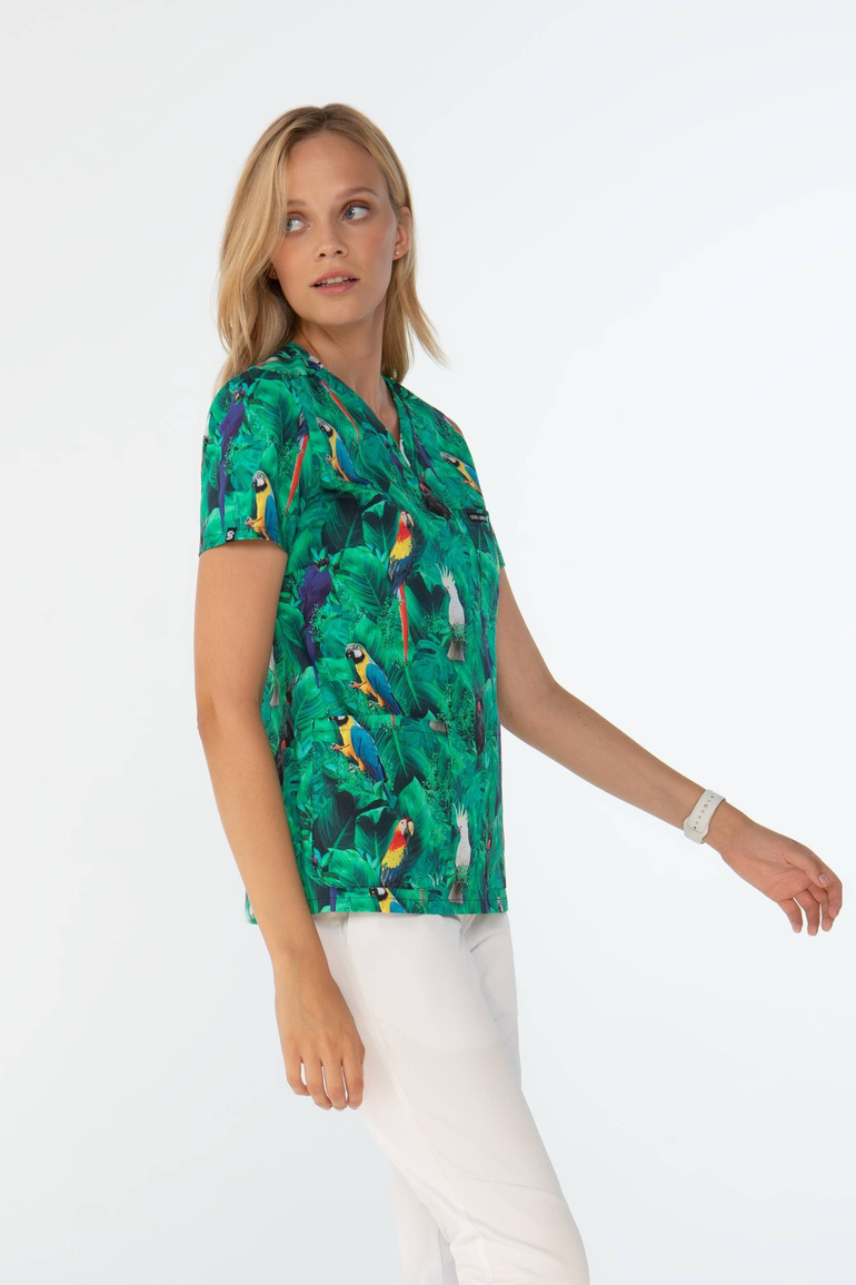 VANNES - Parrot Jungle - Damenkasack