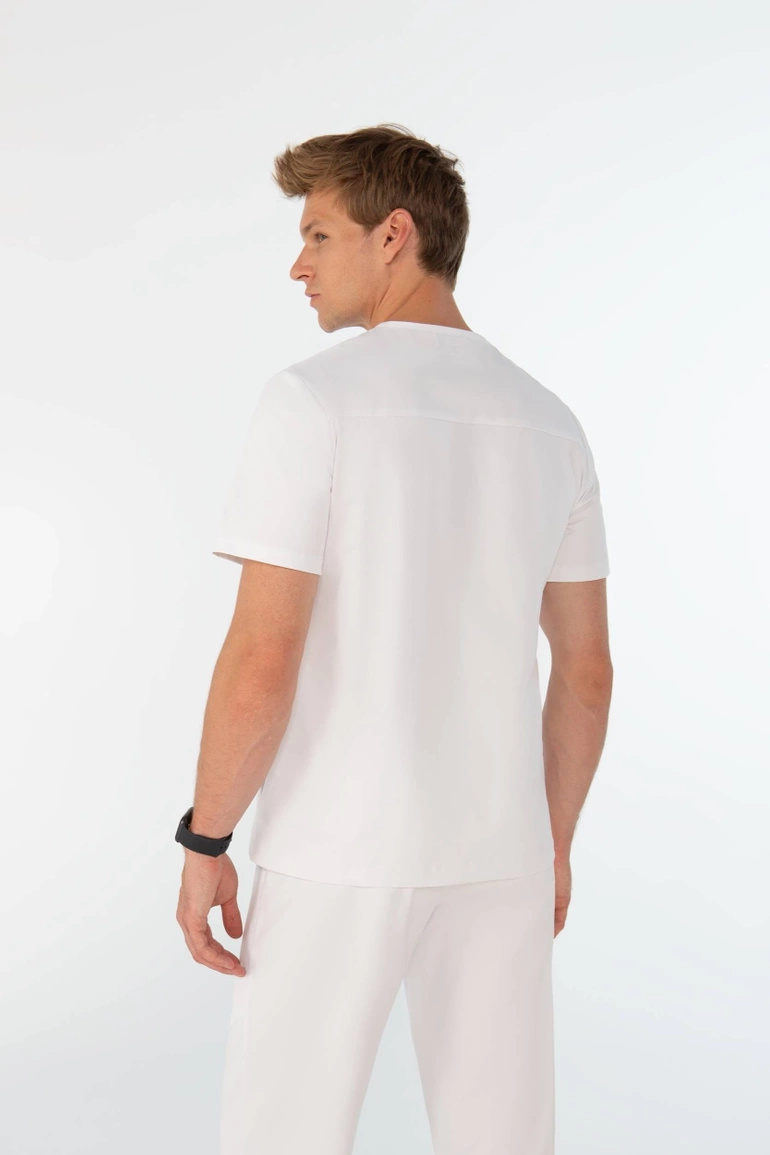 MONTPELLIER - pánská zdravotní mikina - Chalk white