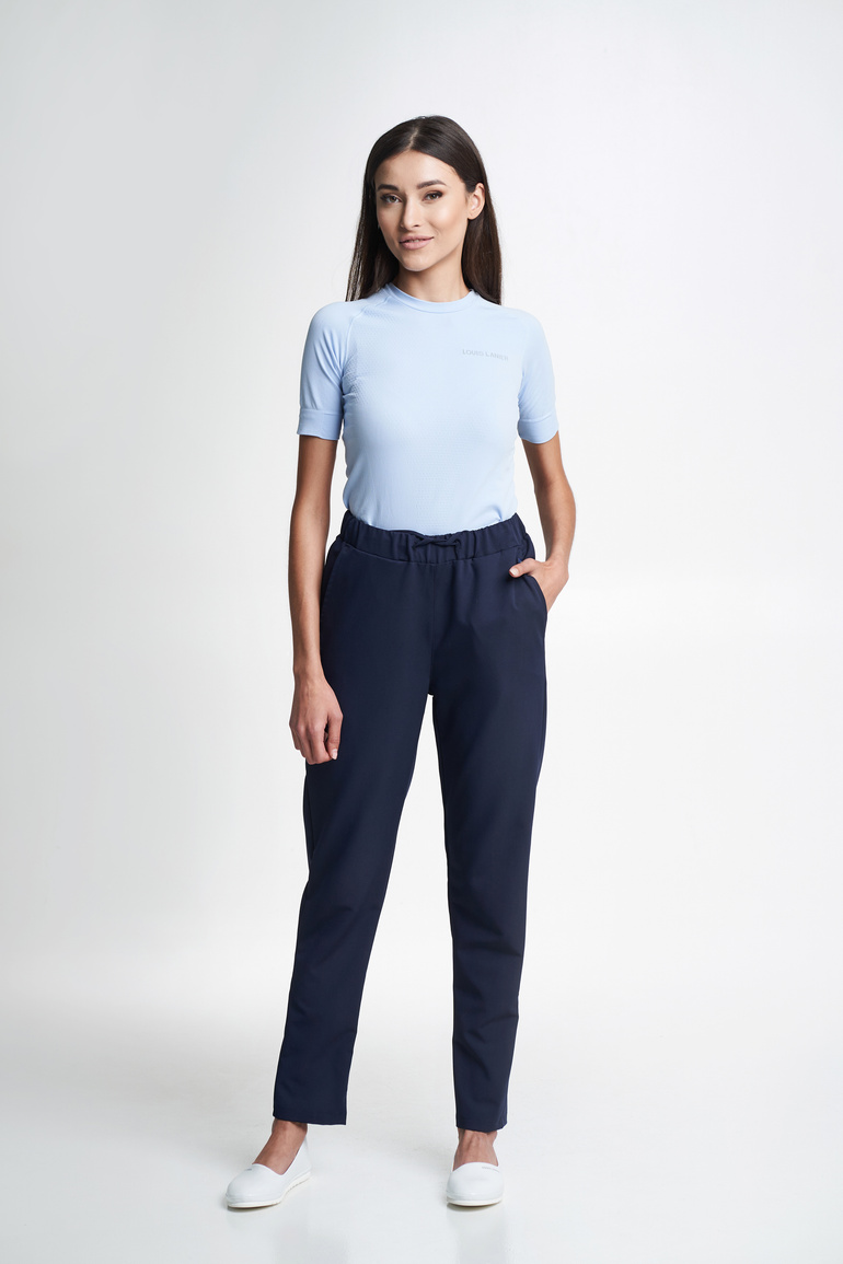 ALBA - scrub pants - Dark blue