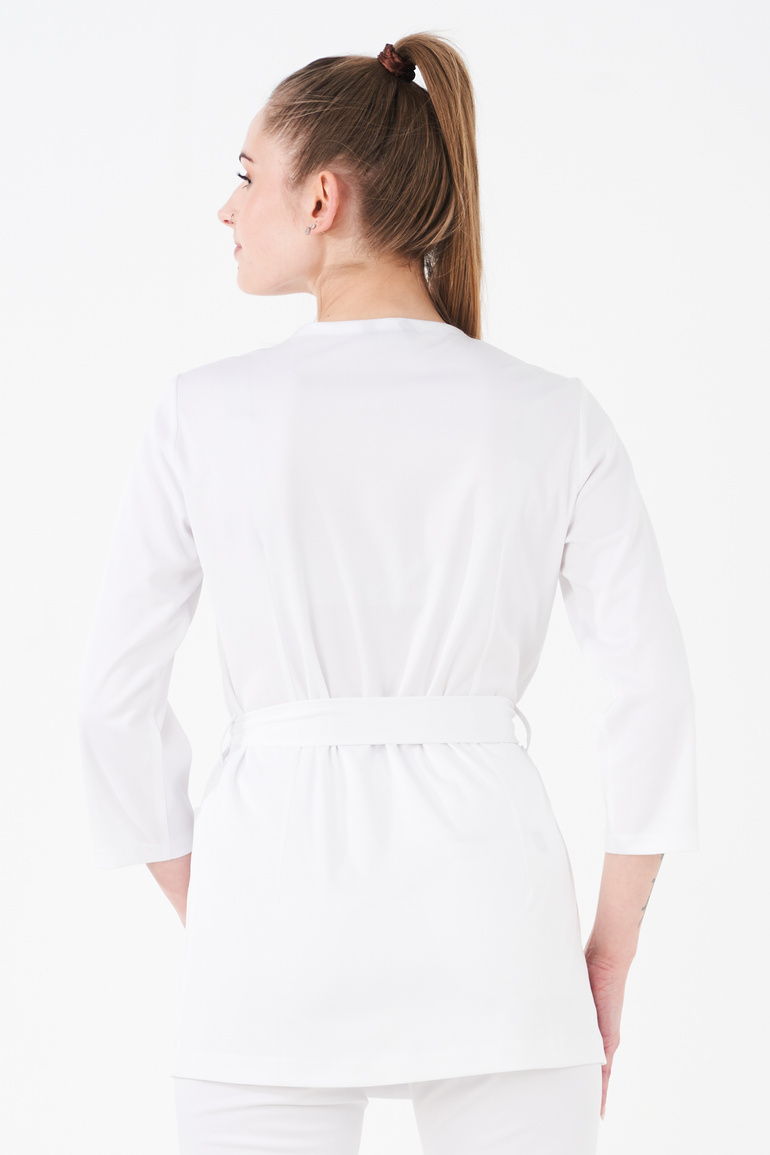 SIENA - bluza medyczna damska - Alpine white