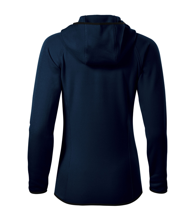 GITRI women's fleece jacket - Granatowy