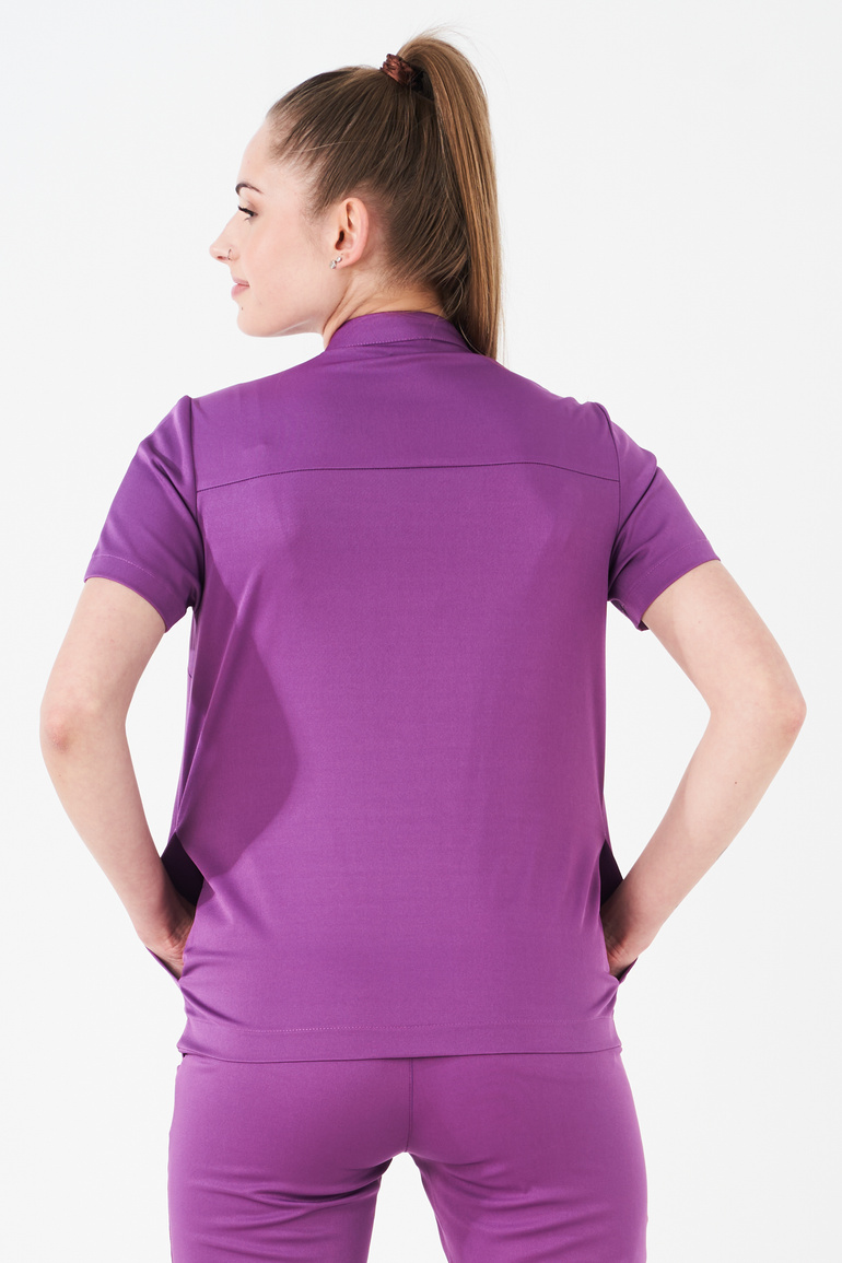 Women’s medical set Louis Lanier (Rouen top, Clamart pants) Magenta