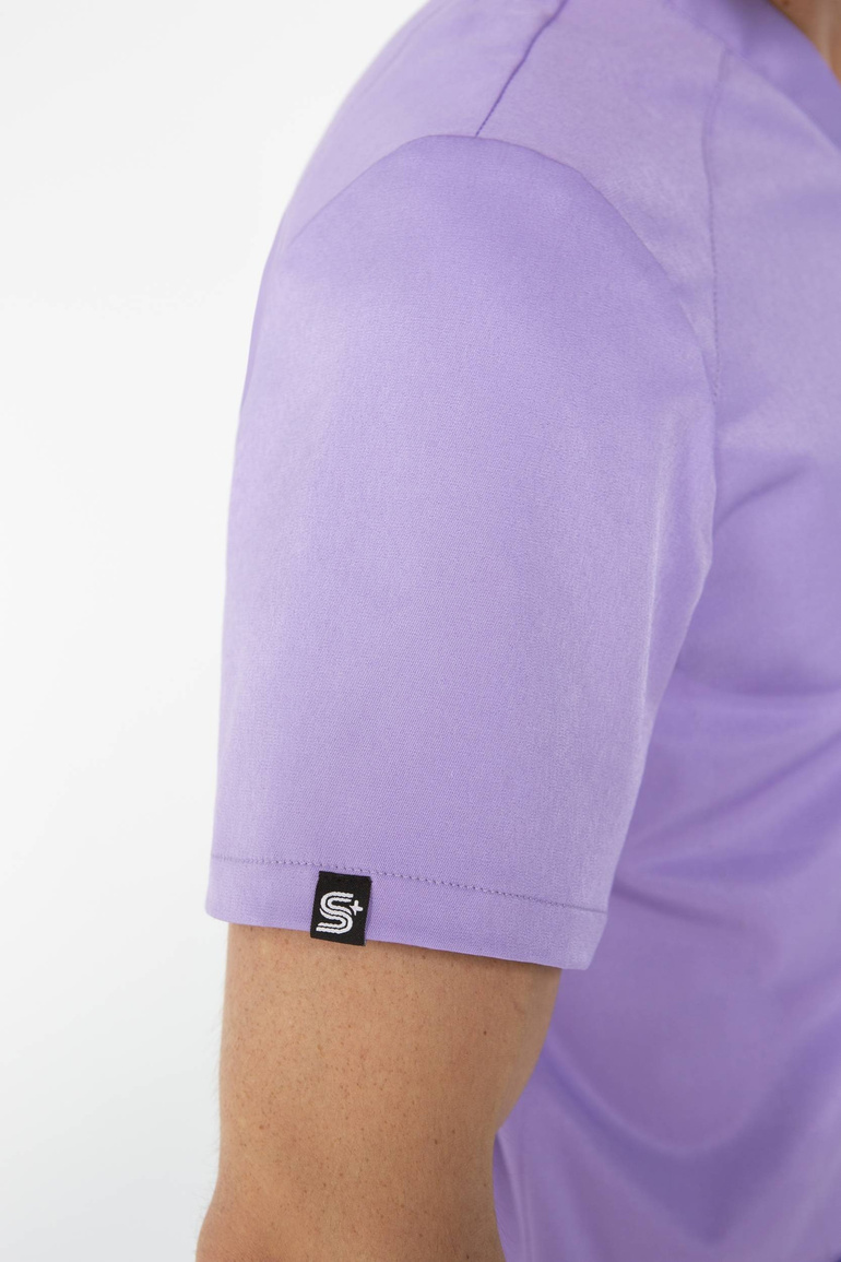 LORMONT - scrub top - Pastel violet