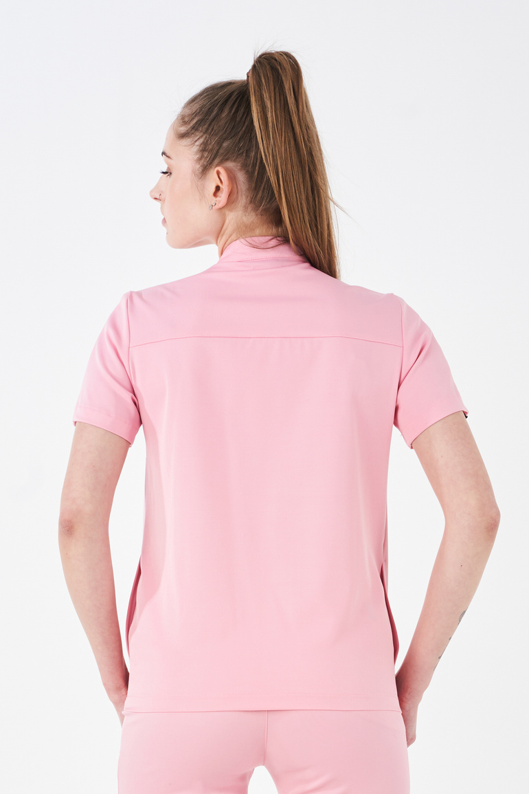 Komplet medyczny damski Louis Lanier (bluza Rouen, spodnie Arles) Pastel pink