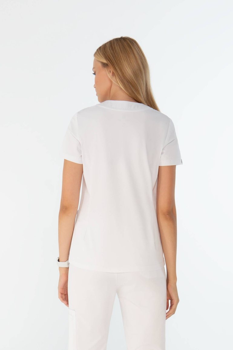 Komplet medyczny damski Louis Lanier (bluza Arras, spodnie Clamart) Alpine white