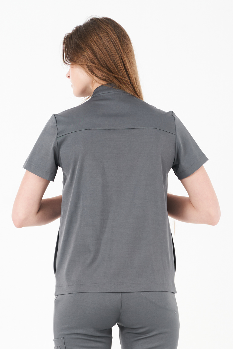 Women’s medical set Louis Lanier (Rouen top, Clamart pants) Dark Grey