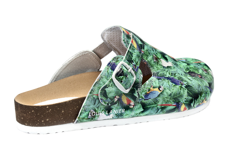 VIGO – Medizinische Clogs Damen- Parrot jungle