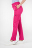 CLAMART - scrub pants - Modern Fuchsia