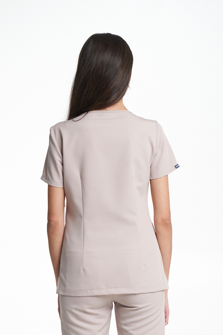 SORA - bluza medyczna damska - Beige