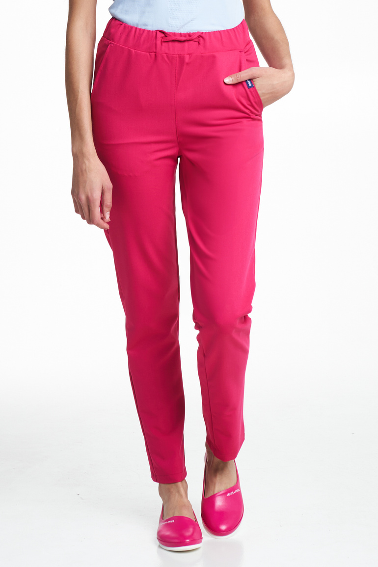 ALBA - scrub pants - Amarant