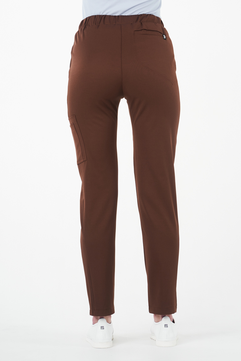 CLAMART - Damenhose - Chocolate Brown