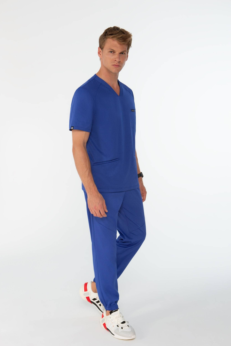 LORMONT - scrub top - Royal sapphire blue