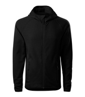 HODRON - Fleecejacke für Männer - czarny