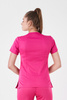 VANNES - scrub top - Modern Fuchsia