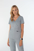 Louis Lanier Women’s Medical Set (Nantes Top, Arles Joggers) - Midnight grey