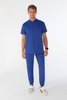 ROCHEFORT - scrub top - Sapphire blue
