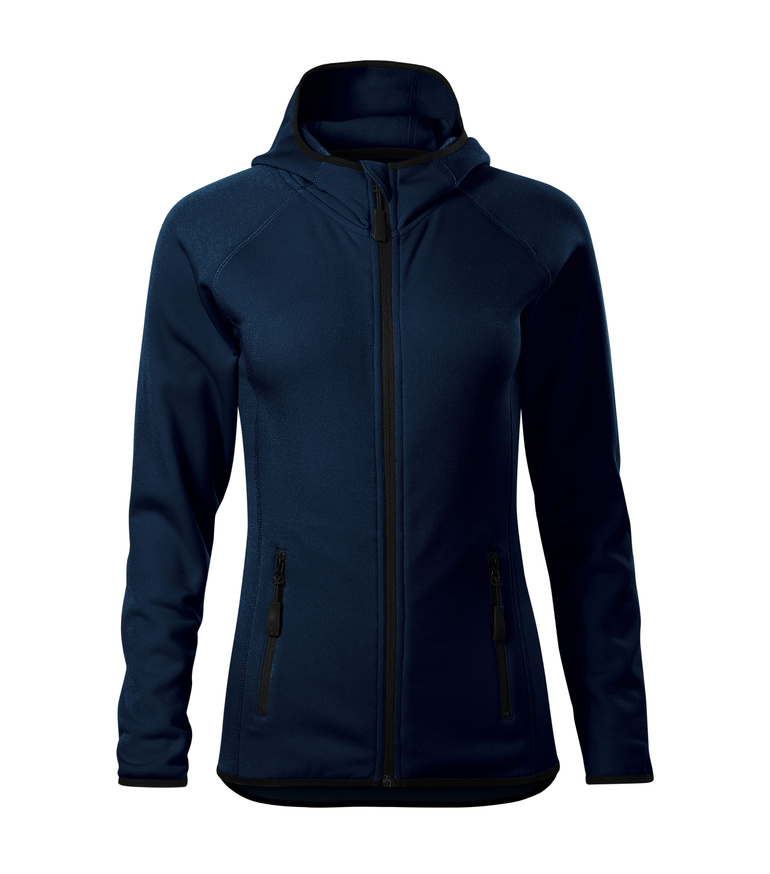 GITRI women's fleece jacket - Granatowy