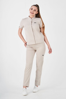 Damen-Medizinset Louis Lanier (Oberteil Rouen, Hose Clamart)  Bone