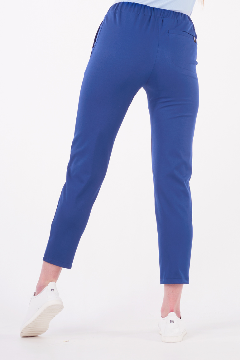 LARISA - scrub pants - Royal sapphire blue