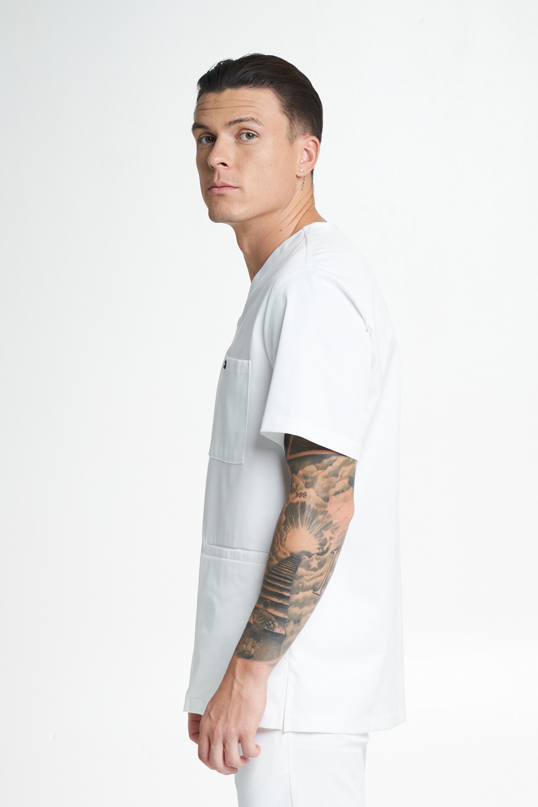 TRIEST-Herrenkasack - Winter white