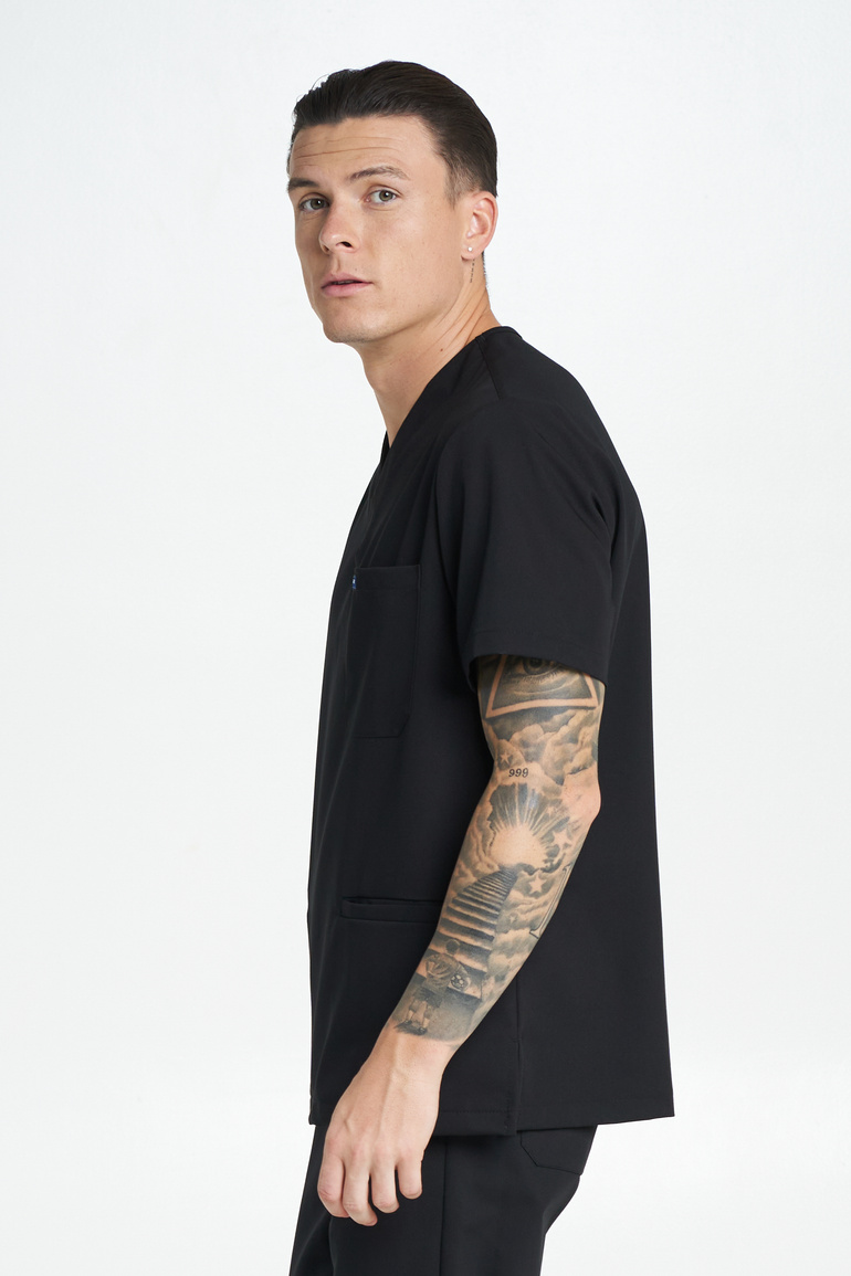 TRIEST-Herrenkasack - Black