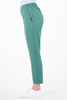 LARISA - spodnie cygaretki medyczne damskie - Deep Green