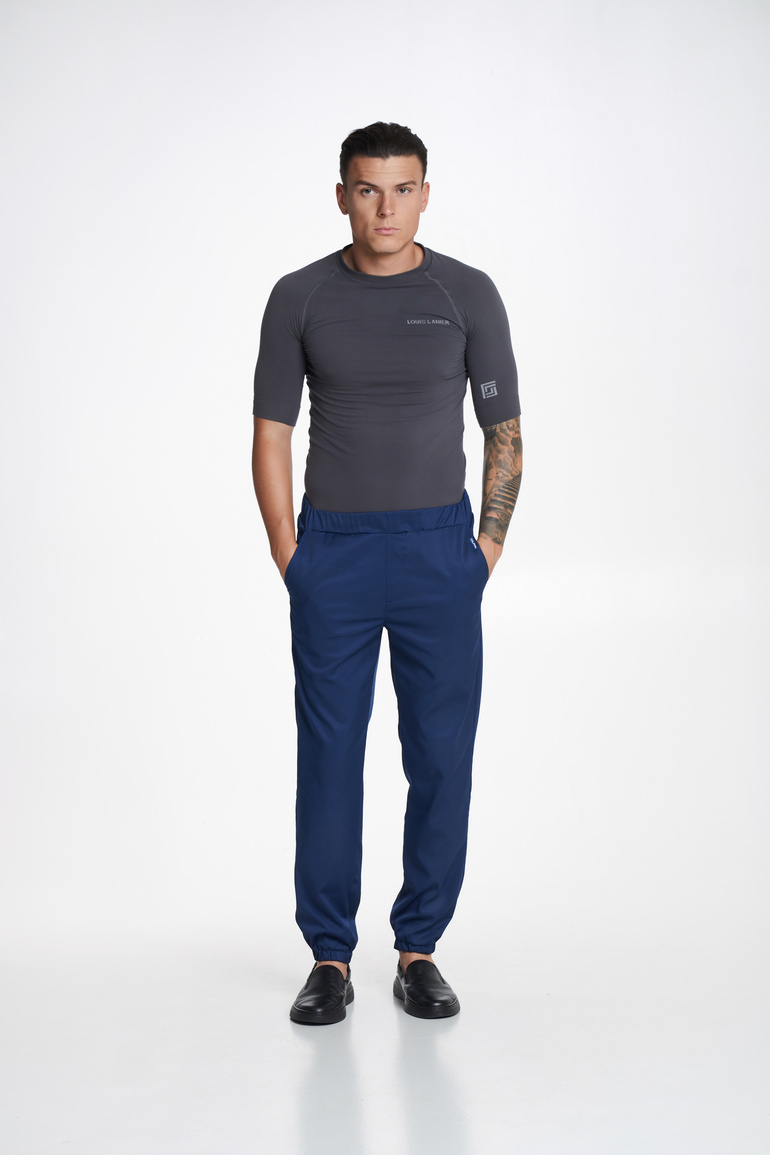 CENTO - joggery medyczne męskie - Navy blue