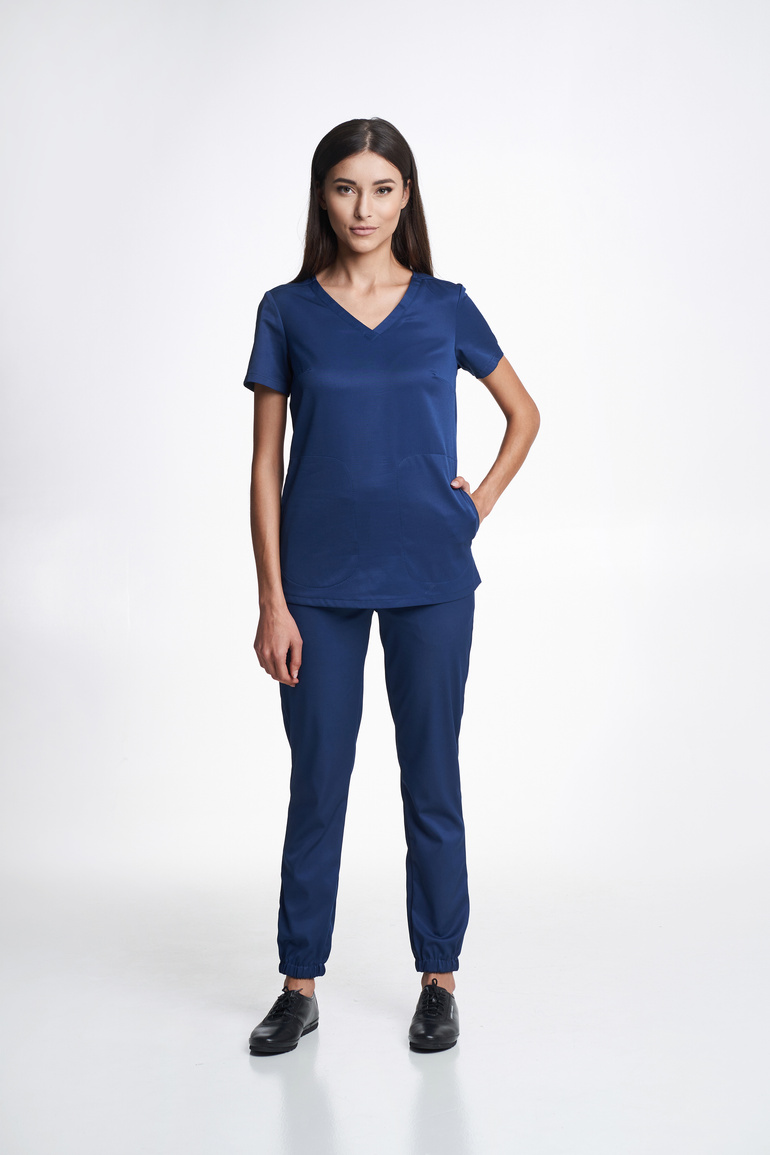 SORA - women's medical sweatshirt - Navy blue