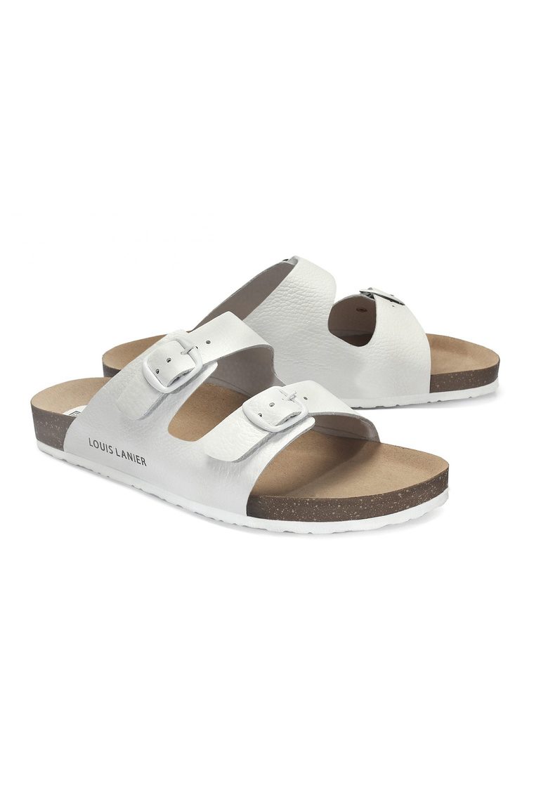 MATARO - klapki medyczne - White