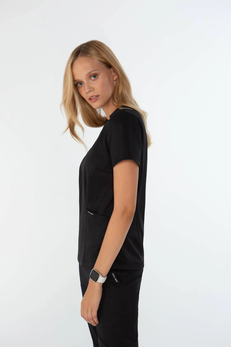 ARRAS - bluza medyczna damska - Pure black