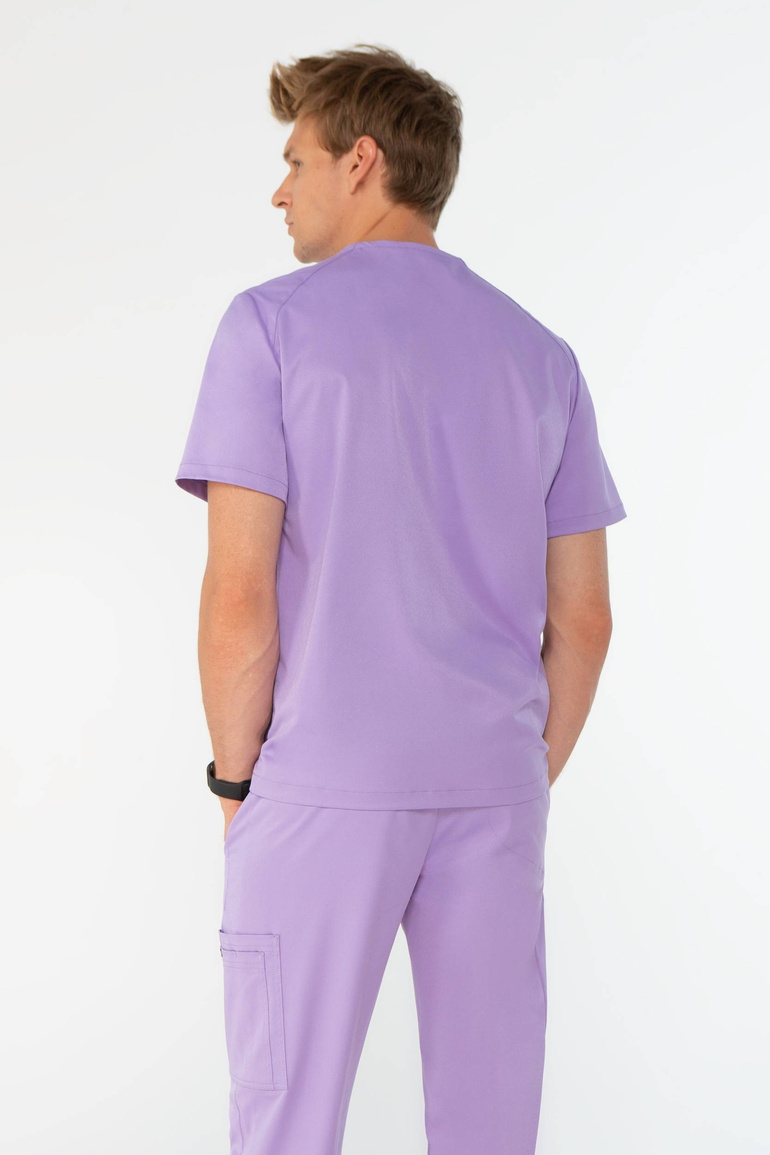 LORMONT - bluza medyczna męska - Pastel violet