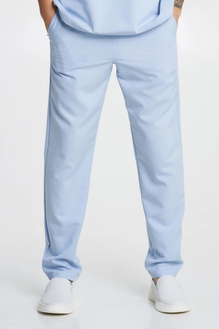 PRATO - Herrenhose - Blush blue